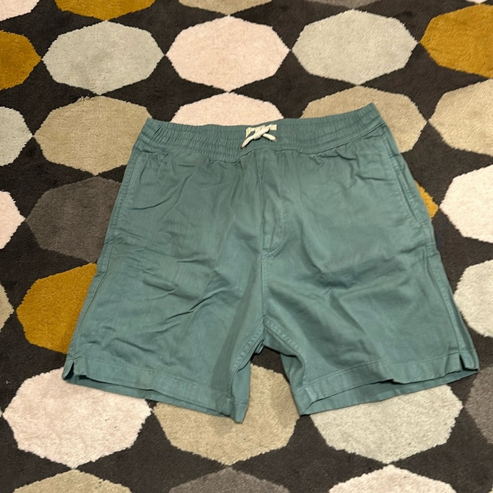 Madewell Sage Flat Front Shorts Relaxed Fit